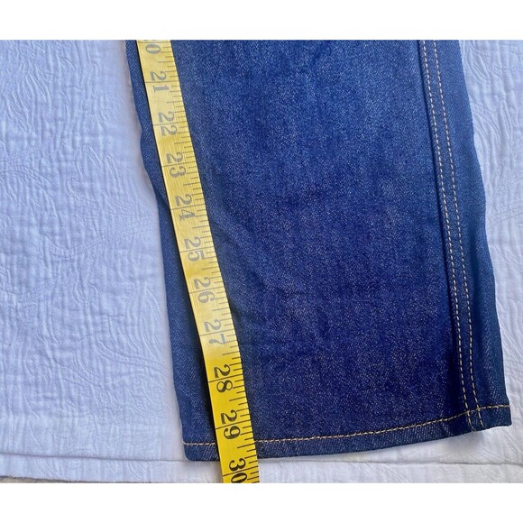 RVCA Men’s Denim Jeans Week-End Relaxed Fit Blue Stone Wash Jeans -Size 34x30 - Picture 14 of 16